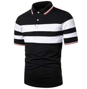 Polo de Alta Calidad para Hombre, Ligero, Transpirable, Corte Holgado, Talla Grande, Logotipo Sólido, Informal, Venta Caliente, Diseño Personalizado, Servicio OEM - Product Image 6