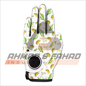 Premium Perma Soft Players Genuine Cabretta Leather Guantes de golf Empuñaduras transpirables para uso deportivo profesional - Product Image 3