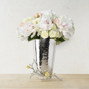 Handmade Elegant Brass Vase Home Garden Decor Modern Design Tabletop Office Easter Wedding Custom Floral - Product Image 2