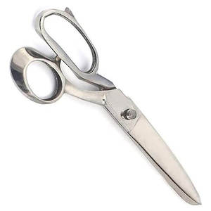 Ciseaux de couture de coupe de tissu de qualité supérieure couleur argent fabriqués avec des ciseaux de tailleur professionnels en acier inoxydable - Product Image 2