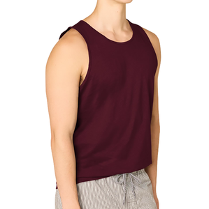 Camiseta sin Mangas Estilo Urbano para Hombre, Ropa Casual Transpirable, el Mejor Producto para Gimnasio, Camiseta Lisa para Hombre - Product Image 1