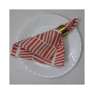 ผ้าเช็ดปากผ้าฝ้ายแท้พิมพ์ลายปักสำหรับโต๊ะอาหารผ้าเช็ดปากพิมพ์ลายบล็อกทำด้วยมืออุปกรณ์100% ล่าสุด - Product Image 1