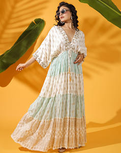 ชุดเดรสยาวของผู้หญิงชุดเดรสหรูเหมาะอย่างยิ่งสำหรับฤดูร้อน - Product Image 5