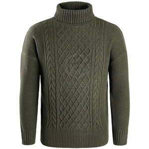 Suéter de Punto Cálido de Invierno con Acabado Suave, Tejido de Alta Calidad, Transpirable, Diseño Personalizado, Algodón/Lana para Hombre - Product Image 1