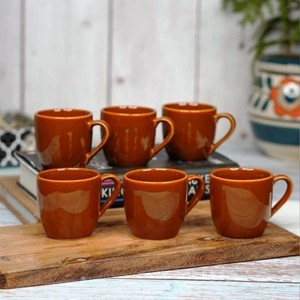 Ensemble de 2 mugs à café roses, ustensiles de service et spatules à salade en bois durables, faits à la main - Product Image 3