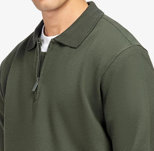 T-shirt décontracté pour homme en coton polyester 220 g/m², personnalisable avec logo, séchage rapide, respirant et écologique – Collection été - Product Image 2