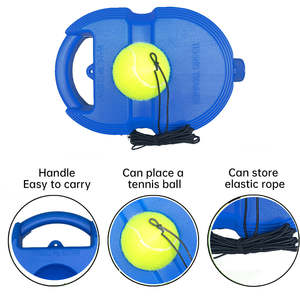 Pelota DE TENIS Y PÁDEL barata promocional PE Pelota de entrenamiento de tenis personalizada Precio al por mayor - Product Image 5