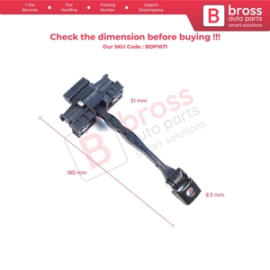 BDP1671 Conjunto de Freno y Limitador de Puerta Delantera para ID.4 E21 ID.5 E39 Q4 e-tron F4N F4B 11A837249A - Product Image 5