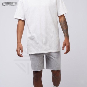 Pantalones Cortos Deportivos de Malla Gruesa para Hombre, Estilo Vintage Desgastado con Lavado Ácido, Estilo Urbano para Correr con Aspecto Deslavado al Sol - Product Image 6