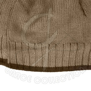 Venta al por mayor de cable grueso acanalado Beanie Knitting Caps Personalizable bordado Beanie Caps en el precio barato - Product Image 6