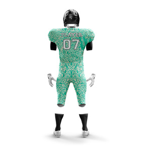 Conjunto de Pantalones Cortos de Jersey de Fútbol Americano W4G Personalizados, 100% Poliéster, Transpirable, de Secado Rápido, Antibacteriano, Anti-UV, Talla Grande - Product Image 2