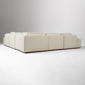 A New <b>Modern</b> and Simple Fabric Inflatable <b>Sofa</b> <b>Bed</b> Sectional Set for Apartment Living Room - Product Image 2