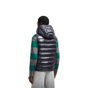 Chaqueta de Invierno Acolchada Personalizada de Primera Calidad, con Capucha, Relleno de Nailon, Resistente al Agua y al Viento, Estilo Casual Unisex, Cierre de Cremallera - Product Image 6
