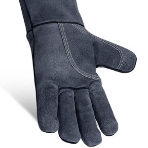 Nouveau 2025 Séchage rapide Prix bas Gants de soudage sur mesure Gants de travail d'hiver en cuir de vache fendu - Product Image 5