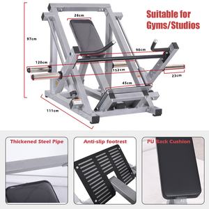 VIGFIT 商用スクワットラック（ケーブルとラットプルダウンアタッチメント付き）ジムスタジオ用ヘビーデューティーパワーリフティングエクササイズ - Product Image 2