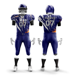 เสื้อซ้อมฟุตบอลอเมริกันเครื่องแบบอเมริกันฟุตบอลชุดอเมริกันฟุตบอลแบบใหม่ใส่สบายดีไซน์ใหม่ - Product Image 4