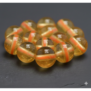 Cuentas de Citrino Redondas de 8mm al por Mayor para la Creación de Joyería DIY, Collares, Pulseras y Pendientes - Product Image 2