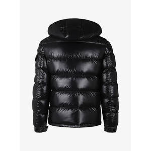 Chaqueta de Plumón Negra Brillante para Hombre, Estilo Único y la Mejor Calidad, Abrigo de Invierno con Capucha, Acolchado y Cálido - Product Image 3