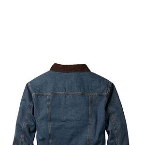 Chaquetas vaqueras de alta calidad para hombre, logotipo personalizado, estampado de invierno, estilos informales y formales, venta al por mayor, tarifa barata, el mejor Material - Product Image 5