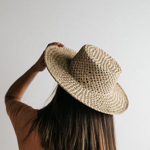 Fashion <b>Hat</b> Summer Beach <b>Hat</b> Made of Seagrass Wide Brim Wholesale From Vietnam - Product Image 5