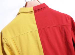 Premium Quality Customized 100% Cotton <b>Denim</b> <b>Jacket</b> | <b>Men</b> Slim Fit Breathable Rugged Casual Streetwear Winter Fashion - Product Image 3