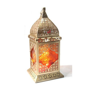Lanterne de fer marocaine antique de haute qualité meilleur prix décoration suspendue à la maison pour les occasions festives noël saint valentin - Product Image 1