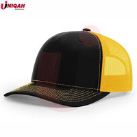 Gorras de Béisbol Personalizadas 4UGEAR de 5 Paneles en Gamuza Dobby con Bordado a Mano y Estampado Puff, Diseño Deportivo Argyle