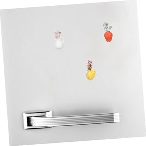 Luxshiny 3 pz vaso in ceramica Magneti per frigo Mini vaso di fiori adesivi per cucina vaso di fiori magnetici adesivi - Product Image 4
