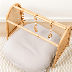 Gimnasio de actividades para bebés de diseño innovador, de ratán, de alta calidad, hecho a mano. - Product Image 5