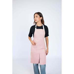 Tablier de travail en lin Rock Ros personnalisé, style coréen à bretelles croisées, pour le nettoyage, les fêtes, les mariages, la peinture, Noël - Inspiré des Francs-Maçons - Product Image 1