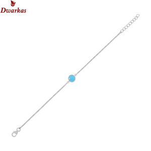 Popular high quality 925 sterling silver white topaz white enamel <b>bracelets</b> jewelry for gifts ladies and girl - Product Image 4