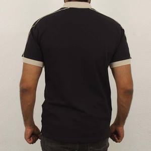 เสื้อโปโลมีซิปครึ่งตัวสำหรับผู้ชายเสื้อคอตตอนโอเวอร์ไซส์ผ้าคอตตอนไซส์ใหญ่พิเศษแบบลำลอง - Product Image 2