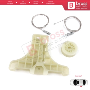 BWR5253 Power Window Regulator Repair Kit Rear Left for Ceed Cee'd MK2 JD 2012-2018 5-<b>Door</b> 83450A2010 - Product Image 2