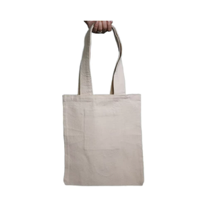 High Quality Personalized Reusable Cotton Canvas Tote <b>Bag</b> <b>Large</b> Capacity <b>Drawstring</b> Closure Promotional Shopping <b>Bag</b> Recycled - Product Image 1