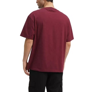 T-shirt pour homme de qualité supérieure, coupe classique, coton et polyester, 200 GSM, doux, vêtements décontractés, fabrication OEM, étiquette privée, fournisseur d'usine - Product Image 4