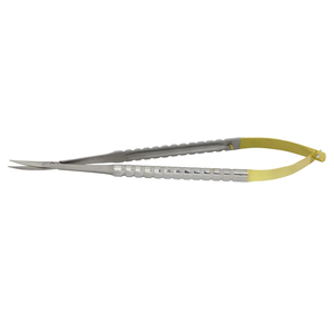 Offre Spéciale – Porte-aiguille Castroviejo allemand pour microchirurgie, manuel, réutilisable, argenté, revêtement titane, certifié CE ISO - Product Image 2