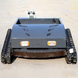 Tondeuse à gazon électrique sans fil 24V 4x4, 4 temps, autonome, à braquage zéro, efficace, avec système de radiocommande À VENDRE EN FRANCE - Product Image 4