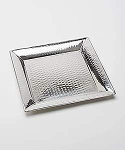 Nouvelle Arrivée Personnalisé Moderne Usage Domestique Motif Type Plateau De Service Écologique En Acier Inoxydable Plateaux En Métal Argenté - Product Image 6