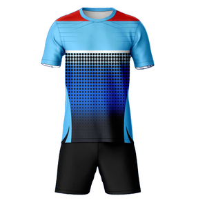 Kit d'entraînement de football respirant unisexe, uniforme d'équipe durable imprimé de logo personnalisé, vente en gros de maillot respirant pour hommes - Product Image 4