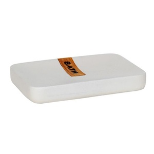 MSV "Iguau" soap dish made of white cement - Product Image 1