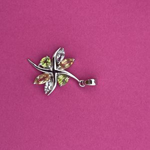 Pendentif Shah Gems pour femme en argent sterling 925 avec pierres précieuses naturelles multiples, diamant taille marquise, style religieux, motif numérique - Product Image 3
