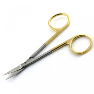 Medic Instrument Wholesaler Price TC Manual Stainless Steel Factory Surgical High Quality <b>CE</b> Certified Customized Iris Scissors - Product Image 2