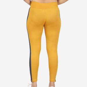 Legging personnalisé pour femmes avec taille haute 100% coton léger dernier design vente en gros de leggings pour femmes - Product Image 4