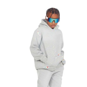 Ensemble de survêtement élégant pour enfants-Sweat à capuche confortable et tendance et pantalon de jogging pour garçons et filles-Parfait pour toutes les saisons - Product Image 1