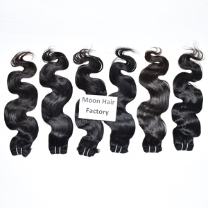Vente en gros directe d'usine, prix bas, cheveux humains indiens bruts, closure droite, douce, soyeuse, naturelle, fabricant par Export - Product Image 2