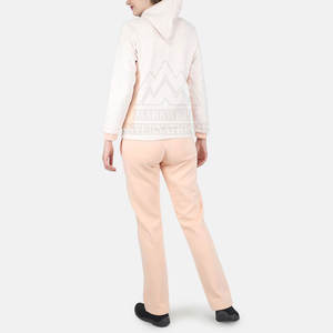 Survêtements pour femmes à quantité minimale de commande bas Design personnalisé Vêtements pour femmes pour l'extérieur Survêtement de couleur unie - Product Image 2