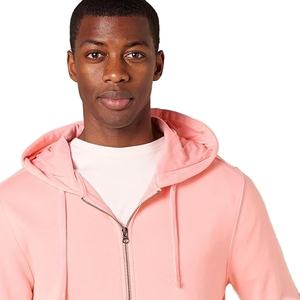 Venta al por mayor OEM cremallera sudaderas con capucha para los hombres personalizados con cremallera completa 100% algodón sudaderas moda Streetwear gimnasio desgaste elegante sudaderas con capucha para los hombres - Product Image 5