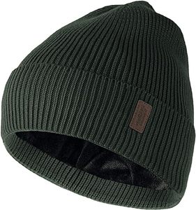 Fabrication de mode chaud Super doux doublé Beanie doux Satin doublé tricot chapeau Ski à revers casquette hiver Beanie chapeaux pour hommes femmes chapeau - Product Image 3