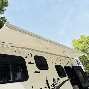 Wareda 100% nhôm 2.5m * 3m Trailer Caravan <span class=keywords><strong>campervan</strong></span> RV điện đầy đủ Cassette cơ giới mái hiên để bán - Product Image 1