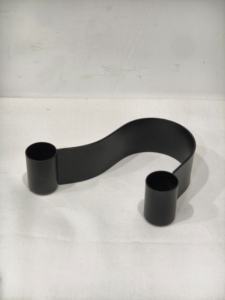 Refined Style <b>Black</b> Candle <b>Holder</b> Crafted for Contemporary and Minimalist Spaces - Product Image 2